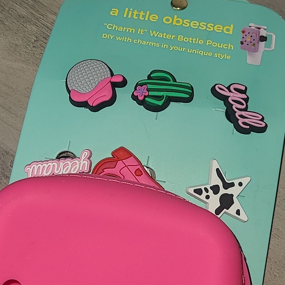 Charm It Water Bottle Pouch with Charms - Picture 2 of 5